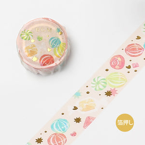 BGM /  Washi Tape Ink Candy 20mm 和紙膠帶