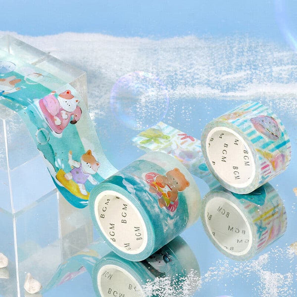 BGM /  Washi Tape Ocean Play (2022 Summer Limited) 和紙膠帶