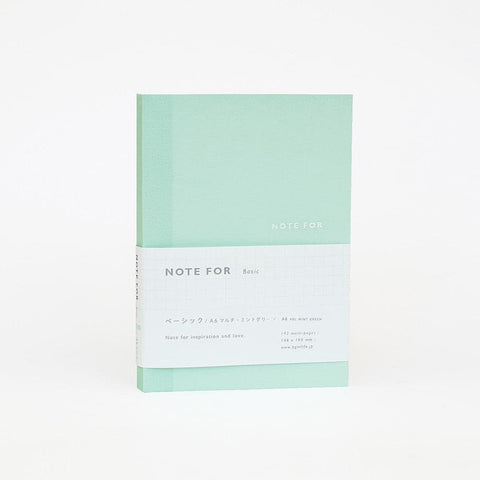 BGM / A6 Mint Green Notebook.