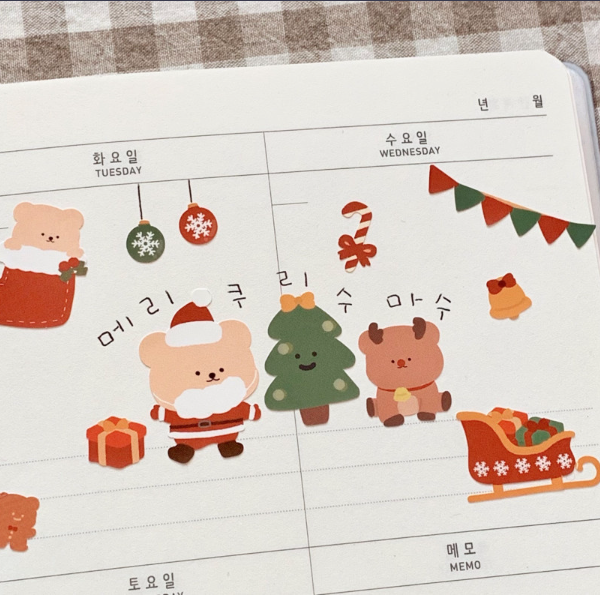 bamtoree /  Bamtoree Christmas Stickers 貼紙