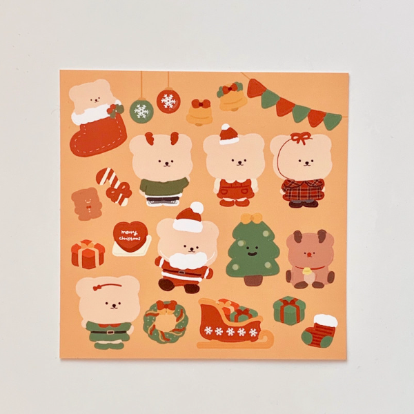 bamtoree /  Bamtoree Christmas Stickers 貼紙