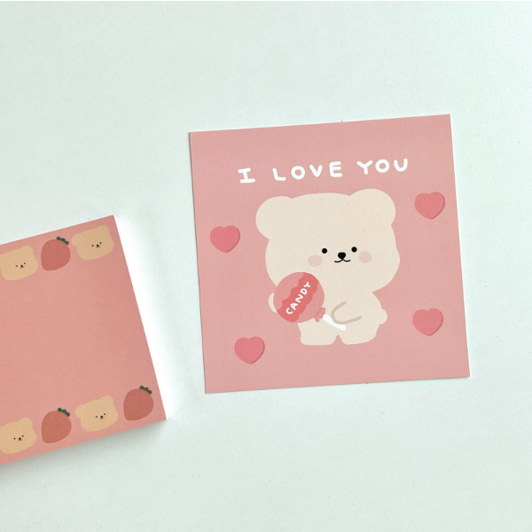 bamtoree /  Bamtoree I love you card