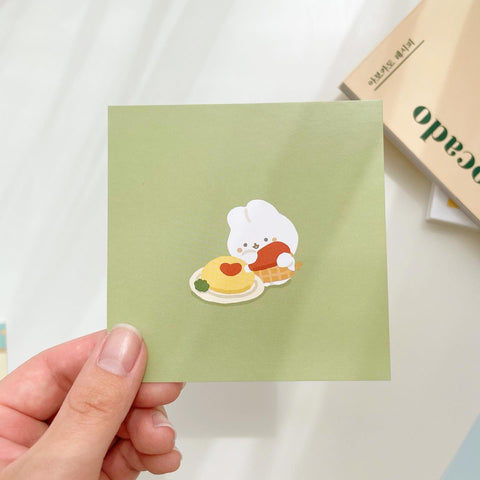 Studio Haneul / Postcard Tart Omelette 明信片