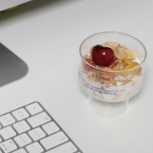 clever joy / Blue Lettering A Better Day Dessert Cup 甜品杯