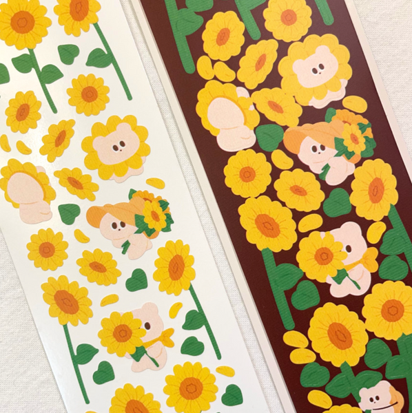 Dango Lingo / Sunflower Gom sticker 貼紙.