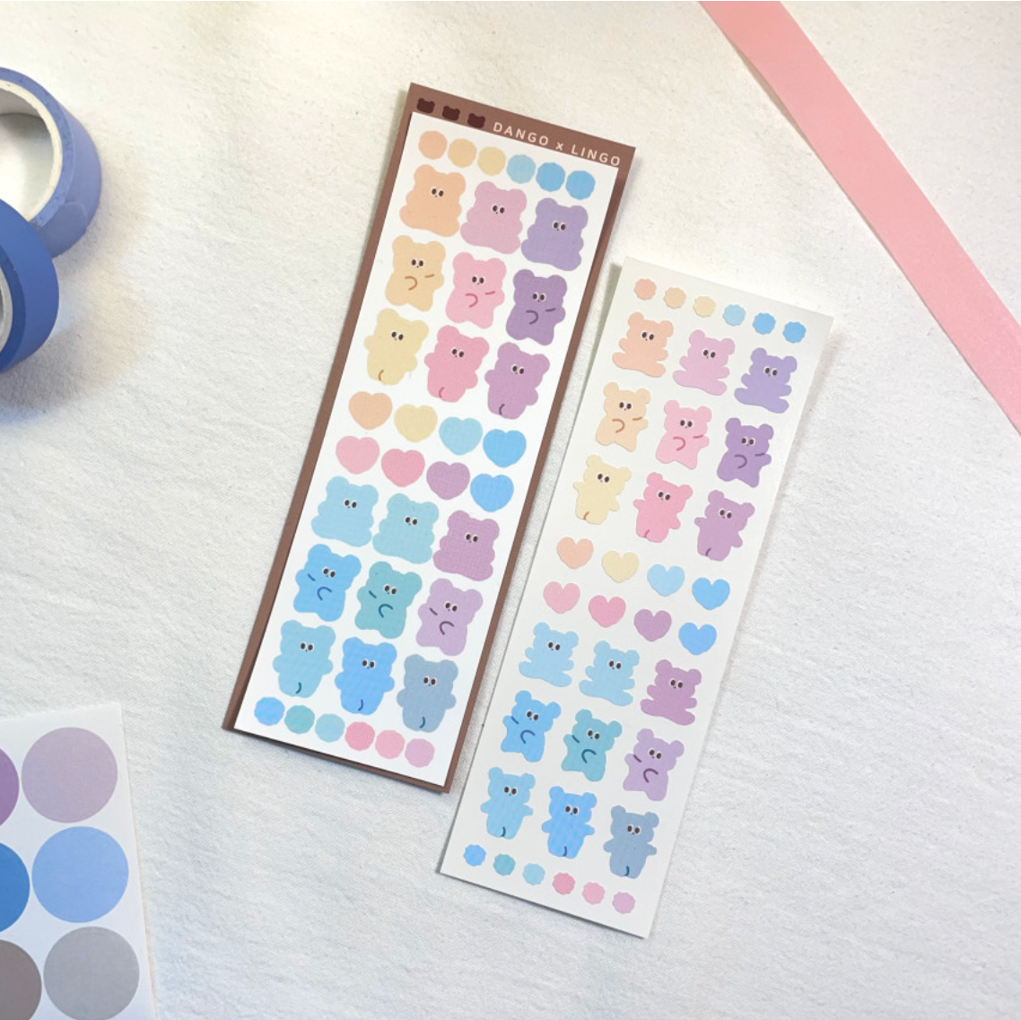 Dango Lingo / cotton candy gom sticker 貼紙.