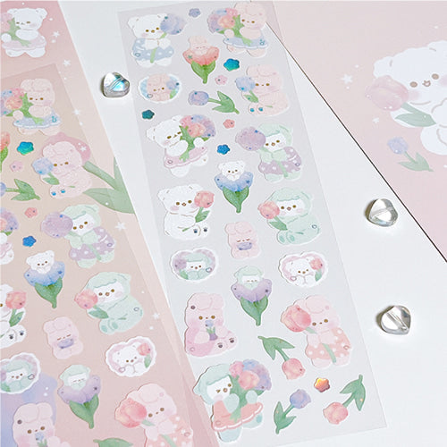 dalpong store/ Romantic Tulip stickers 貼紙