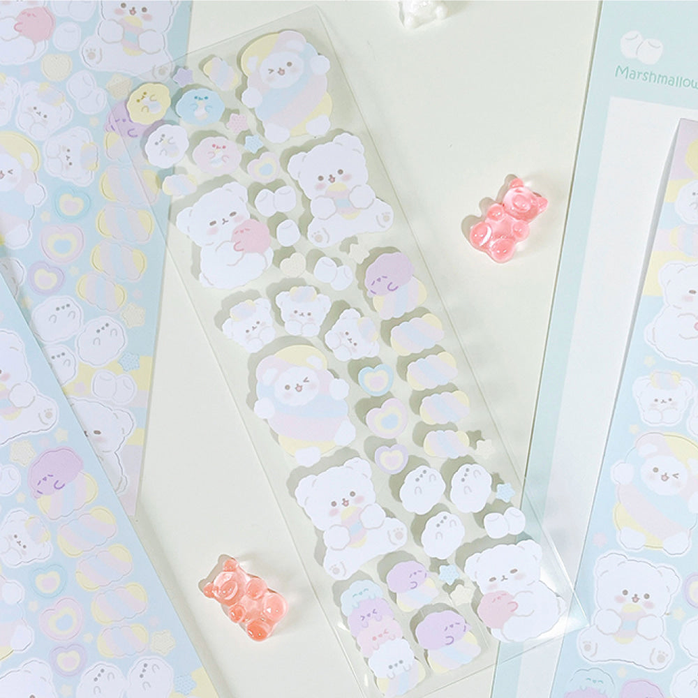 dalpong store/ Marshmallow stickers 貼紙