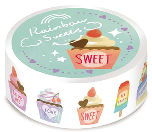 古川紙工 /  Washi Masking Tape - sweets 甜品 和紙膠帶