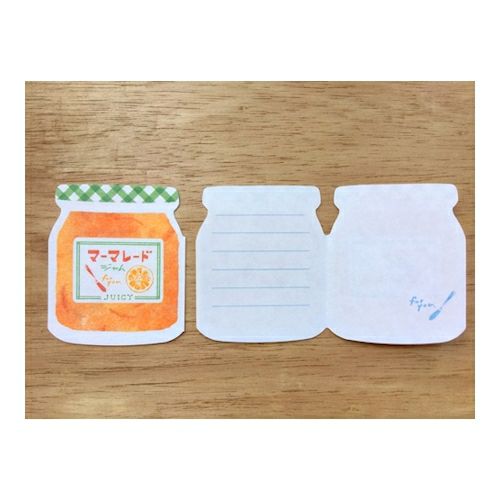 古川紙工 /  紙製麵包 果醬 mini letter set - Marmalade Jam