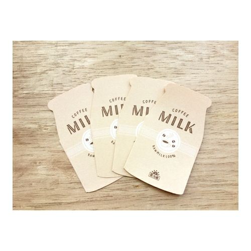 古川紙工 /  紙製麵包 咖啡牛奶 mini letter set