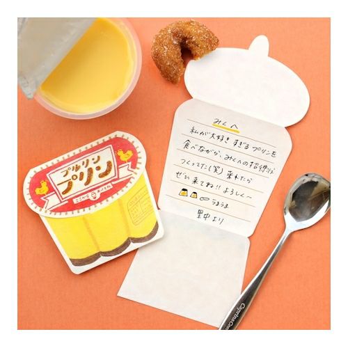 古川紙工 /  復古日記 布丁 mini letter set