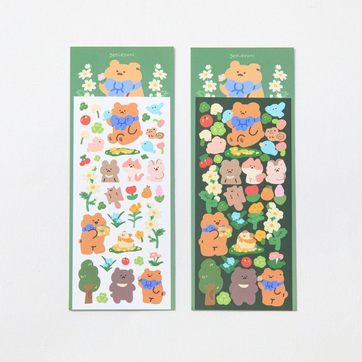 genieyoni / Gomgomi in the forest sticker 貼紙 | neomu neomu_