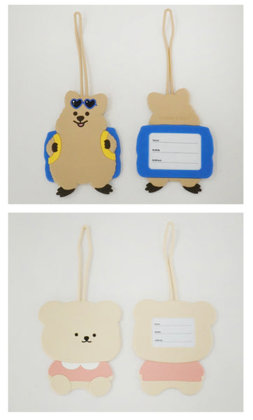 Young Forest / Travel Quokka Luggage Tag