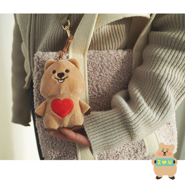 Young Forest / Heart Quokka Keyring