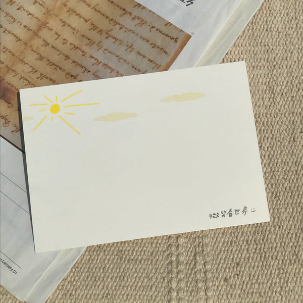 瓦片的瓦 / 雨過天青 postcard 明信片