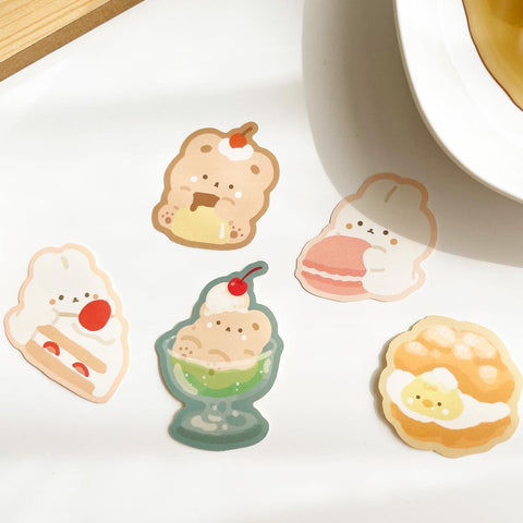 Studio Haneul / Dessert small sticker 甜品系列 單個小貼紙 （共5款)