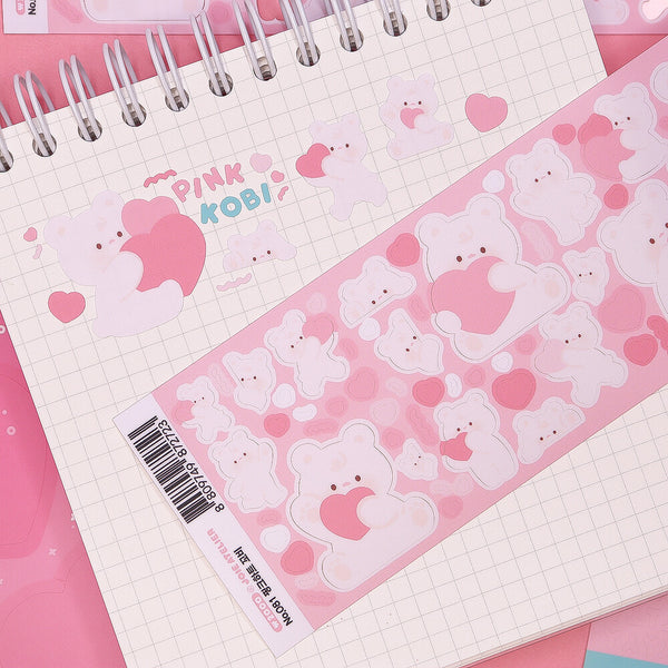 Joie Atelier / Pink Heart Kobi sticker 貼紙