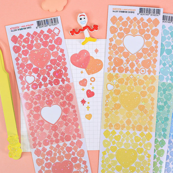 Joie Atelier / Twinkle Heart sticker 貼紙 （共５款）