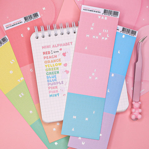 Joie Atelier / Pastel Mini Alphabets sticker 貼紙