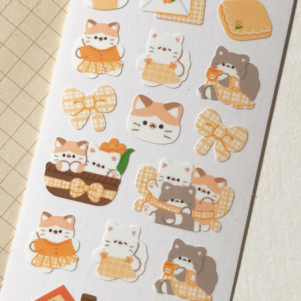 pompomroom/ meow stickers 貼紙