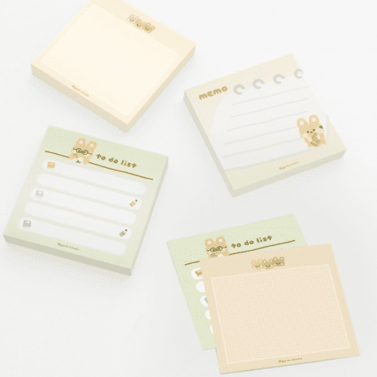 ggomi studio/ Memo Pad (3款)