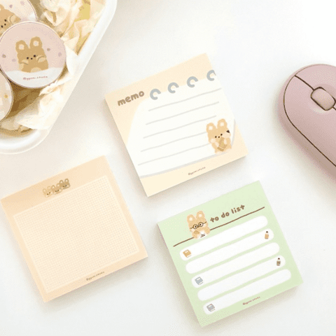 ggomi studio/ Memo Pad (3款)