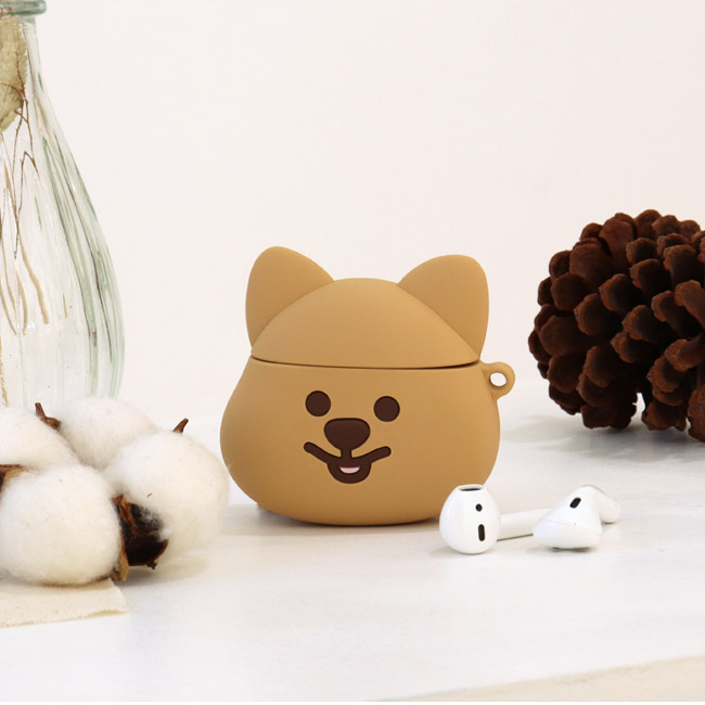 YOUNG FOREST / Face Airpods Case (for Airpods 1/2)