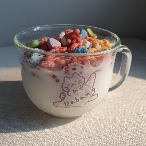 Catdabang / Cereal Cup 玻璃杯