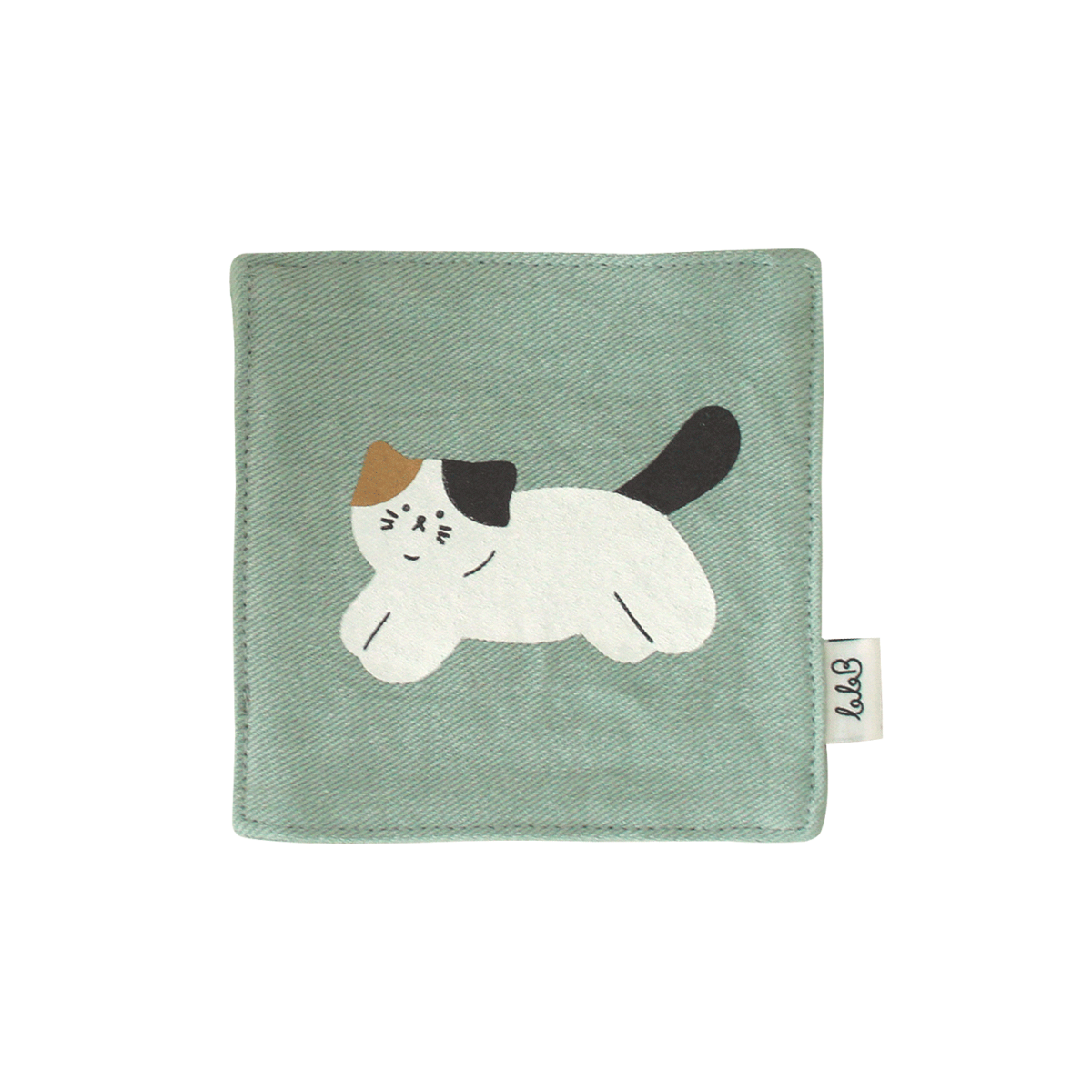 lala B / Kitty coaster / green