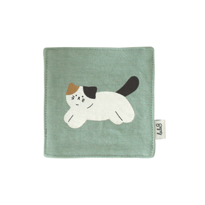 lala B / Kitty coaster / green