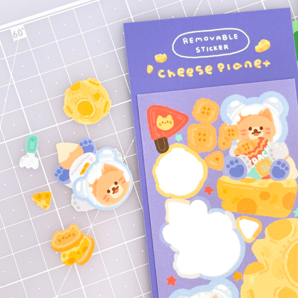 maybean /  Cheese Planet sticker 貼紙