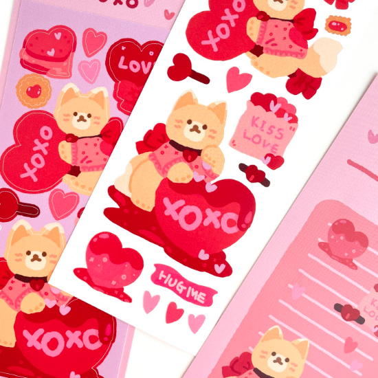 maybean /  XOXO sticker 貼紙