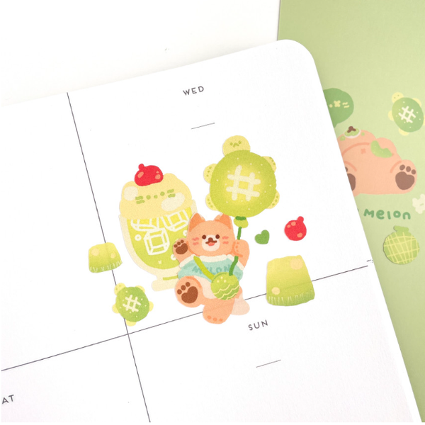 maybean /  I love Melon sticker 貼紙