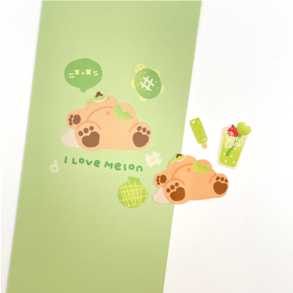 maybean /  I love Melon sticker 貼紙