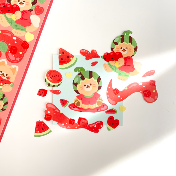 maybean / I love watermelon sticker 貼紙