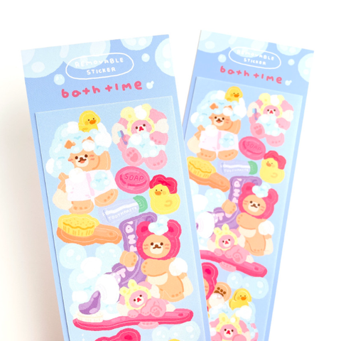 maybean /  Bath time sticker 貼紙