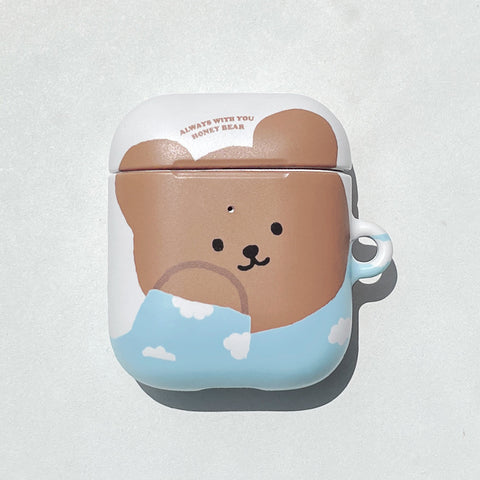 momocase / Cloud Pyjamas Bear Airpods Case/ Airpods 1/2