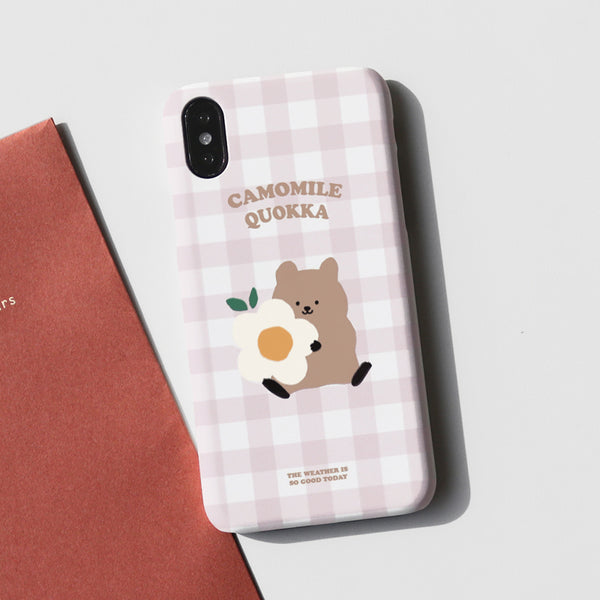 momocase / Check Camo Quokka Hard Case 手機殼 /iPhone 14/ 13