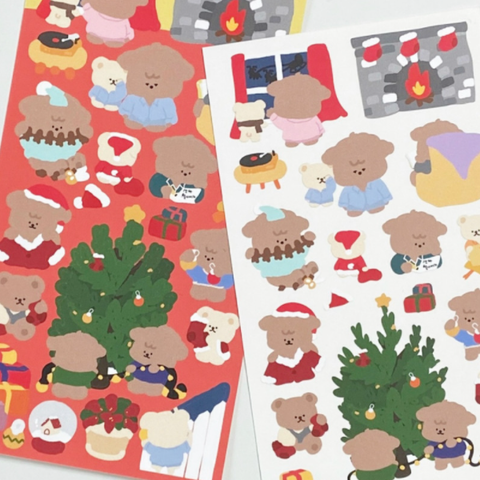 Moominzy / Mung Taeng Christmas - Tree Sticker 聖誕貼紙.