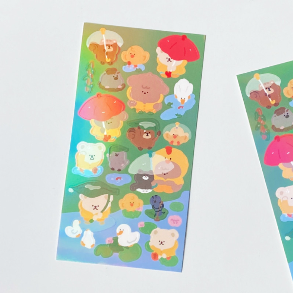 Moominzy / Rainy Day stickers 貼紙