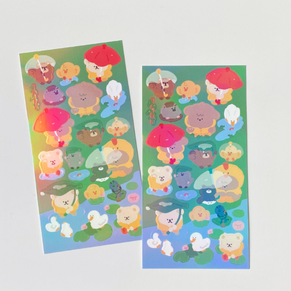 Moominzy / Rainy Day stickers 貼紙