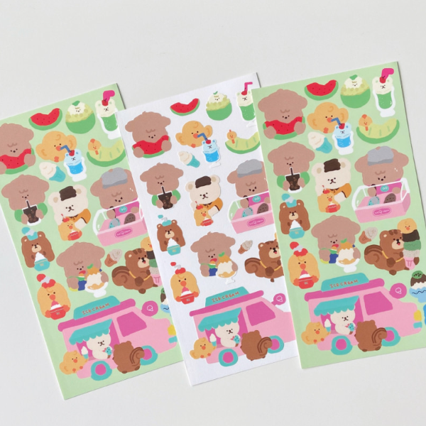 Moominzy / Cool dessert stickers  貼紙