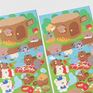 Moominzy / Forest stickers  貼紙