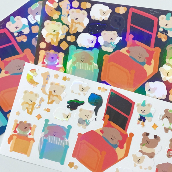 Moominzy / Good night Fairy stickers 貼紙