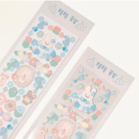 MONANI STUDIO / Flower Garden sticker 貼紙