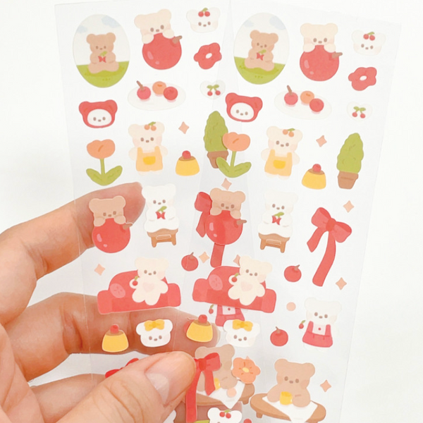 MONANI STUDIO / Sweet Cherry stickers 貼紙