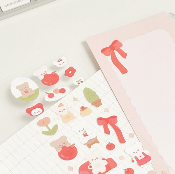 MONANI STUDIO / Sweet Cherry stickers 貼紙