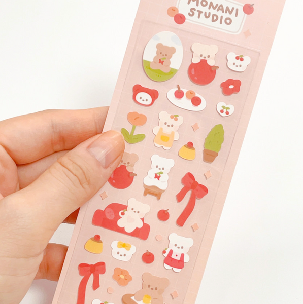 MONANI STUDIO / Sweet Cherry stickers 貼紙