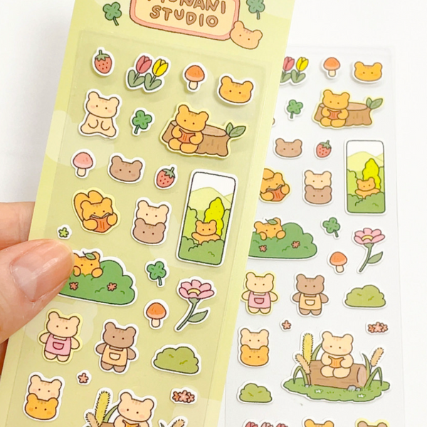 MONANI STUDIO / Forest Scenery stickers 貼紙